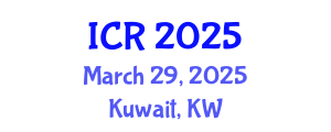 International Conference on Rheology (ICR) March 29, 2025 - Kuwait, Kuwait