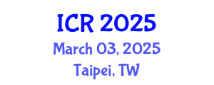 International Conference on Rheology (ICR) March 03, 2025 - Taipei, Taiwan