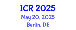 International Conference on Rheology (ICR) May 20, 2025 - Berlin, Germany