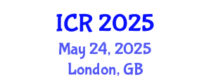 International Conference on Rheology (ICR) May 24, 2025 - London, United Kingdom