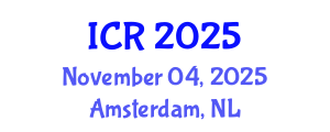 International Conference on Rheology (ICR) November 04, 2025 - Amsterdam, Netherlands