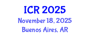International Conference on Rheology (ICR) November 18, 2025 - Buenos Aires, Argentina