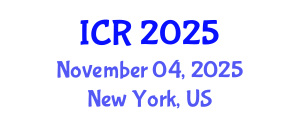 International Conference on Rheology (ICR) November 04, 2025 - New York, United States