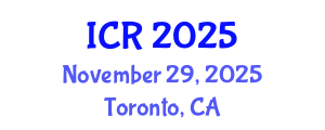 International Conference on Rheology (ICR) November 29, 2025 - Toronto, Canada