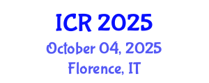 International Conference on Rheology (ICR) October 04, 2025 - Florence, Italy