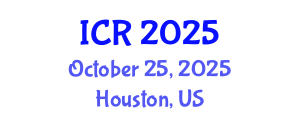 International Conference on Rheology (ICR) October 25, 2025 - Houston, United States
