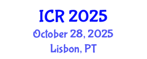 International Conference on Rheology (ICR) October 28, 2025 - Lisbon, Portugal
