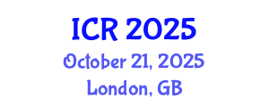 International Conference on Rheology (ICR) October 21, 2025 - London, United Kingdom