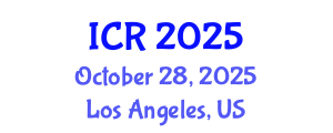 International Conference on Rheology (ICR) October 28, 2025 - Los Angeles, United States