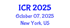 International Conference on Rheology (ICR) October 07, 2025 - New York, United States