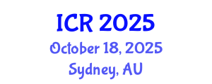 International Conference on Rheology (ICR) October 18, 2025 - Sydney, Australia