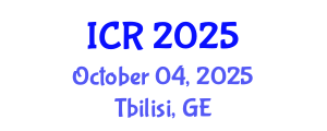 International Conference on Rheology (ICR) October 04, 2025 - Tbilisi, Georgia