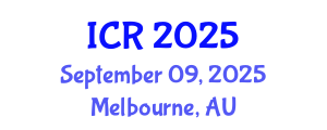 International Conference on Rheology (ICR) September 09, 2025 - Melbourne, Australia