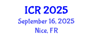 International Conference on Rheology (ICR) September 16, 2025 - Nice, France