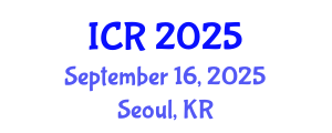 International Conference on Rheology (ICR) September 16, 2025 - Seoul, Republic of Korea
