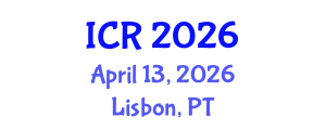 International Conference on Rheology (ICR) April 13, 2026 - Lisbon, Portugal International Conference on Rheology (ICR) April 13, 2026 - Lisbon, Portugal