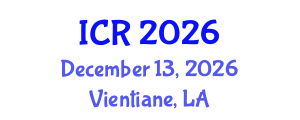International Conference on Rheology (ICR) December 13, 2026 - Vientiane, Laos