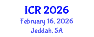 International Conference on Rheology (ICR) February 16, 2026 - Jeddah, Saudi Arabia International Conference on Rheology (ICR) February 16, 2026 - Jeddah, Saudi Arabia