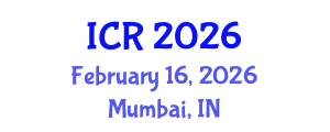 International Conference on Rheology (ICR) February 16, 2026 - Mumbai, India International Conference on Rheology (ICR) February 16, 2026 - Mumbai, India
