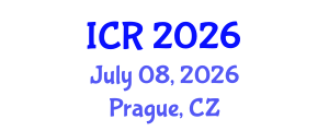 International Conference on Rheology (ICR) July 08, 2026 - Prague, Czechia International Conference on Rheology (ICR) July 08, 2026 - Prague, Czechia