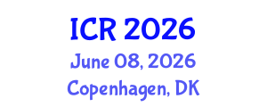 International Conference on Rheology (ICR) June 08, 2026 - Copenhagen, Denmark International Conference on Rheology (ICR) June 08, 2026 - Copenhagen, Denmark