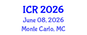 International Conference on Rheology (ICR) June 08, 2026 - Monte Carlo, Monaco International Conference on Rheology (ICR) June 08, 2026 - Monte Carlo, Monaco