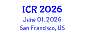 International Conference on Rheology (ICR) June 01, 2026 - San Francisco, United States