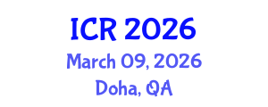 International Conference on Rheology (ICR) March 09, 2026 - Doha, Qatar International Conference on Rheology (ICR) March 09, 2026 - Doha, Qatar