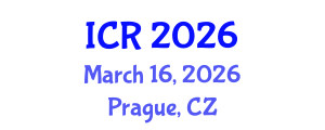 International Conference on Rheology (ICR) March 16, 2026 - Prague, Czechia International Conference on Rheology (ICR) March 16, 2026 - Prague, Czechia