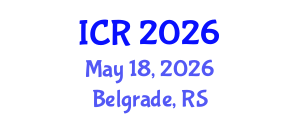 International Conference on Rheology (ICR) May 18, 2026 - Belgrade, Serbia International Conference on Rheology (ICR) May 18, 2026 - Belgrade, Serbia
