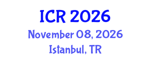 International Conference on Rheology (ICR) November 08, 2026 - Istanbul, Turkey