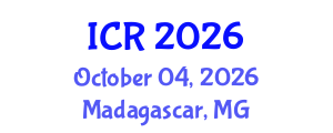 International Conference on Rheology (ICR) October 04, 2026 - Madagascar, Madagascar International Conference on Rheology (ICR) October 04, 2026 - Madagascar, Madagascar