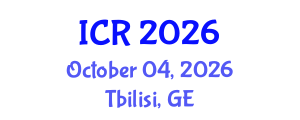 International Conference on Rheology (ICR) October 04, 2026 - Tbilisi, Georgia International Conference on Rheology (ICR) October 04, 2026 - Tbilisi, Georgia