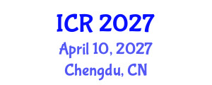 International Conference on Rheology (ICR) April 10, 2027 - Chengdu, China International Conference on Rheology (ICR) April 10, 2027 - Chengdu, China