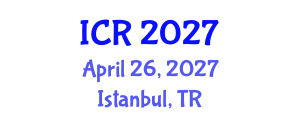 International Conference on Rheology (ICR) April 26, 2027 - Istanbul, Turkey