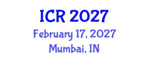 International Conference on Rheology (ICR) February 17, 2027 - Mumbai, India International Conference on Rheology (ICR) February 17, 2027 - Mumbai, India