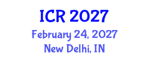 International Conference on Rheology (ICR) February 24, 2027 - New Delhi, India International Conference on Rheology (ICR) February 24, 2027 - New Delhi, India