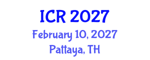 International Conference on Rheology (ICR) February 10, 2027 - Pattaya, Thailand