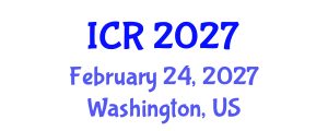 International Conference on Rheology (ICR) February 24, 2027 - Washington, United States International Conference on Rheology (ICR) February 24, 2027 - Washington, United States