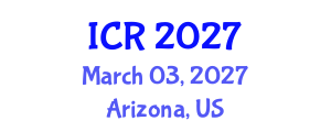 International Conference on Rheology (ICR) March 03, 2027 - Arizona, United States