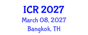 International Conference on Rheology (ICR) March 08, 2027 - Bangkok, Thailand