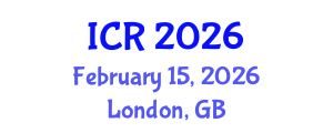 International Conference on Rheumatology (ICR) February 15, 2026 - London, United Kingdom