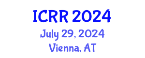 International Conference on Rice Research (ICRR) July 29, 2024 - Vienna, Austria