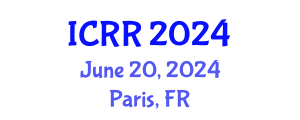 International Conference on Rice Research (ICRR) June 20, 2024 - Paris, France