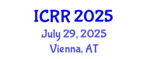 International Conference on Rice Research (ICRR) July 29, 2025 - Vienna, Austria