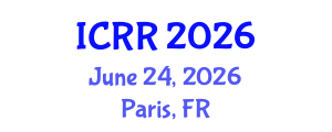 International Conference on Rice Research (ICRR) June 24, 2026 - Paris, France