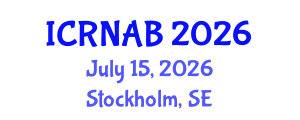 International Conference on RNA Biology (ICRNAB) July 15, 2026 - Stockholm, Sweden