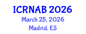 International Conference on RNA Biology (ICRNAB) March 25, 2026 - Madrid, Spain