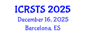 International Conference on Road Safety and Traffic Solutions (ICRSTS) December 16, 2025 - Barcelona, Spain