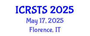 International Conference on Road Safety and Traffic Solutions (ICRSTS) May 17, 2025 - Florence, Italy
